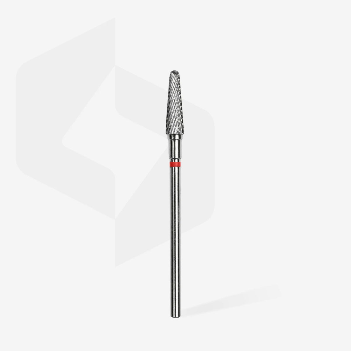 STALEKS EXPERT Fresa in metallo duro «cono troncato» rossa, diametro 4 mm, parte lavorativa 13 mm