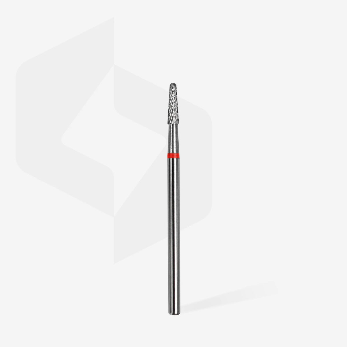 STALEKS EXPERT Fresa in metallo duro «Cono» rossa, diametro 2,3 mm, parte lavorativa 8 mm