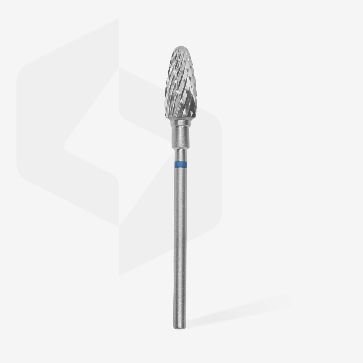 STALEKS EXPERT Fresa in metallo duro a grani di mais blu, diametro 6 mm, parte lavorativa 14 mm