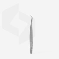 STALEKS EXPERT 40 TYPE 13 Pinzetta professionale con tacche per allungamento delle ciglia, a forma di L, 40°