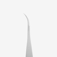 STALEKS EXPERT 40 TYPE 7 Pinzetta professionale con tacche per allungamento delle ciglia, curva