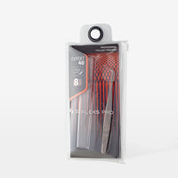 STALEKS EXPERT 40 TYPE 8 Pinzetta professionale per allungamento delle ciglia, a forma di L, 85°