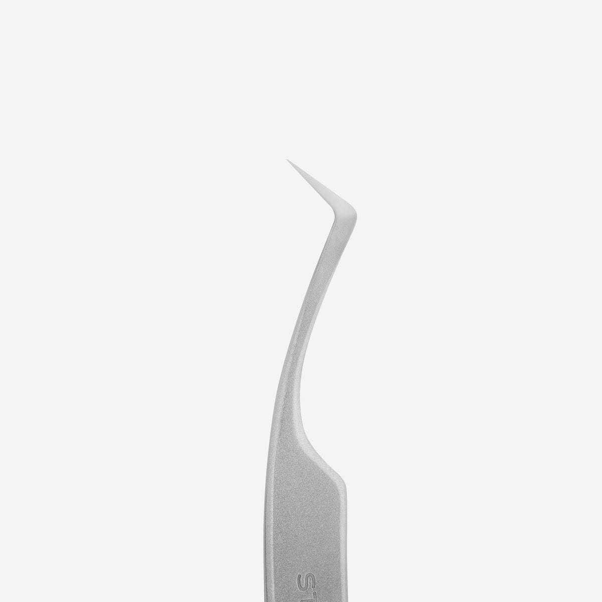 STALEKS EXPERT 41 TYPE 2 Pinzetta professionale con tacche per allungamento delle ciglia, a forma di L, 40°