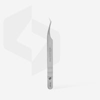 STALEKS EXPERT 41 TYPE 7 Pinzetta professionale per allungamento delle ciglia, a forma di L, 30°